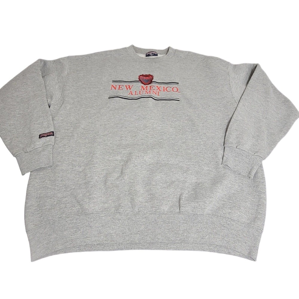 Vintage Jansport Made In‎ USA University Of New Mexico Lobo Sweatshirt XL B58